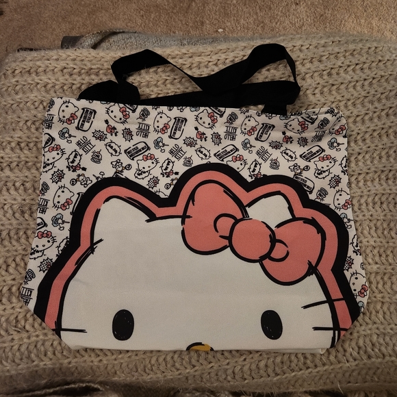 Hello Kitty canvas tote NWOT - Picture 4 of 7